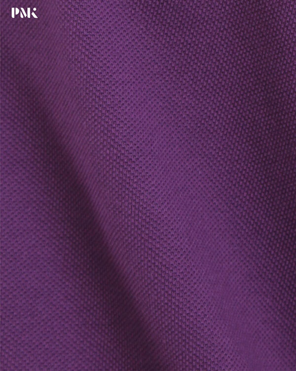 เสื้อโปโล Coolplus Coolway สีม่วงปกเทา - Image 8
