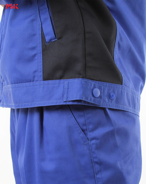 เสื้อช็อปแขนยาว Active Pro สีน้ำเงินตัดต่อกรมท่า - Image 8