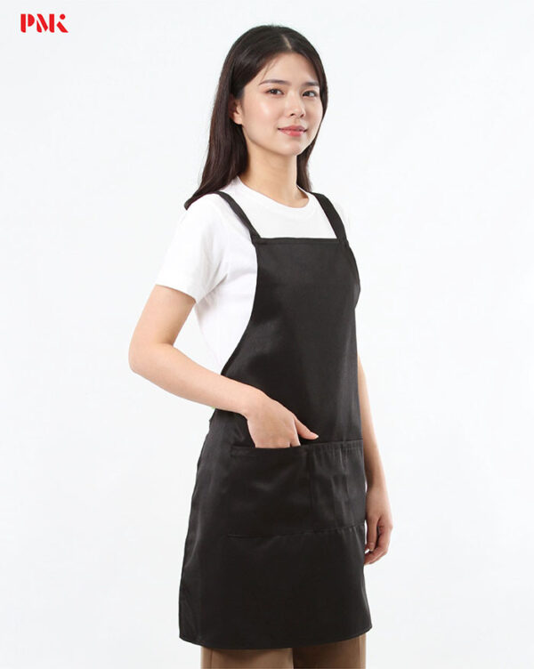 ผ้ากันเปื้อน Fit H Pro สีดำ (สายคล้องไหล่) - Image 3