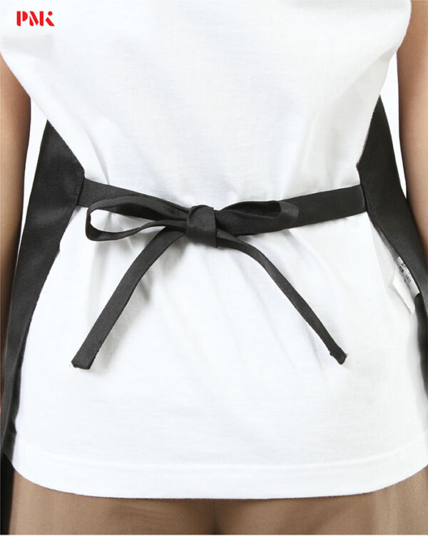 ผ้ากันเปื้อน Smooth Plus สีดำ (สายคล้องคอ) - Image 6
