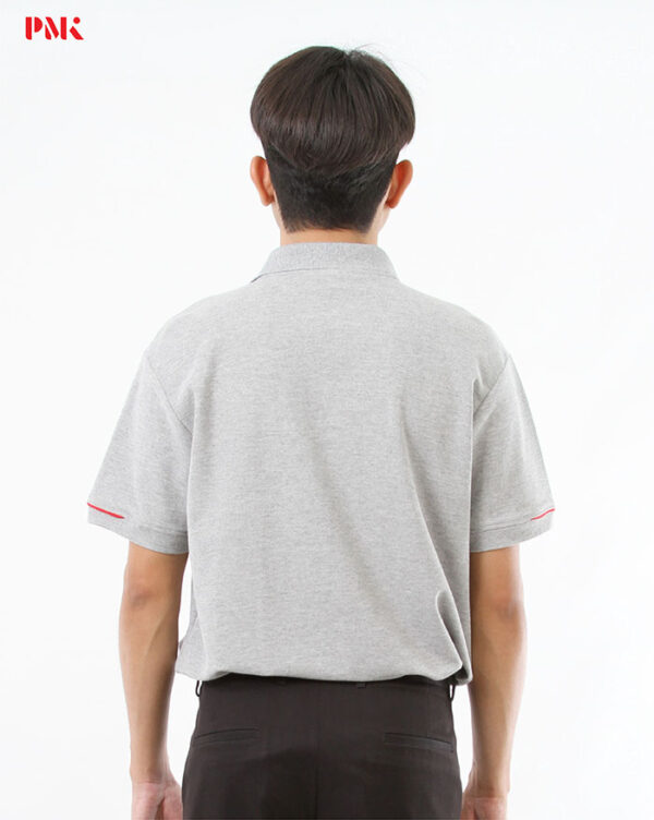 เสื้อโปโล Regular TCP Zenith สีเทาท็อปดราย - Image 5