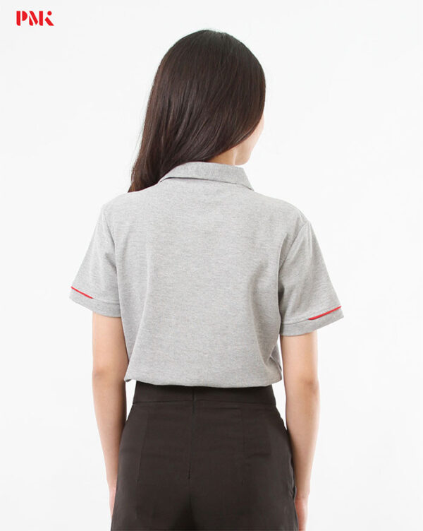 เสื้อโปโล Regular TCP Zenith สีเทาท็อปดราย - Image 9