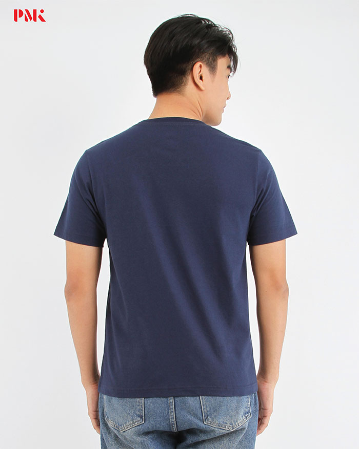 เสื้อยืด Ultra Light Cotton ทรง New Regular สีกรมท่า - Image 4