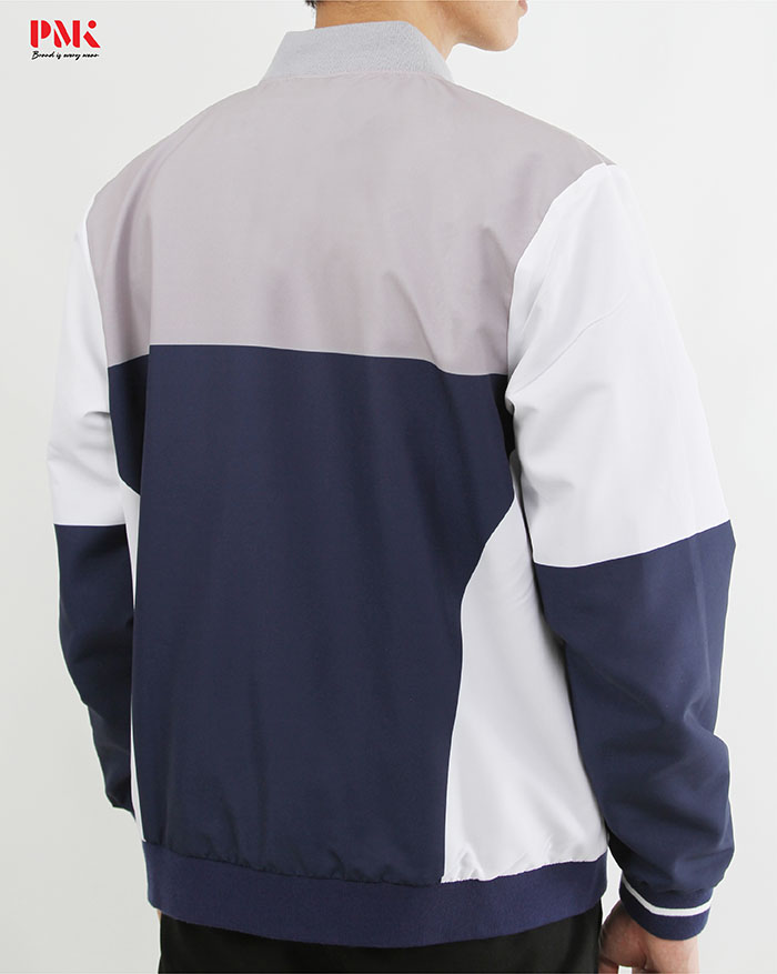 แจ็คเก็ตพิมพ์ลาย สีเทา - Image 7