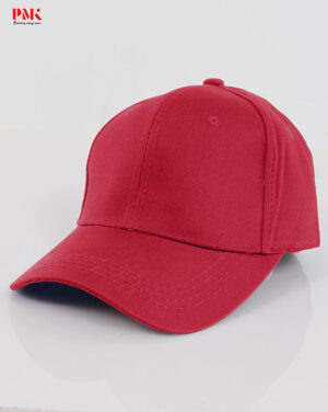 หมวก Peach Buckle-B สีแดง