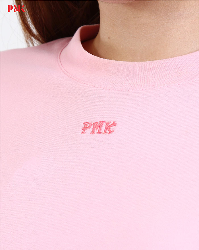 เสื้อยืด Crop สีชมพู - Image 6