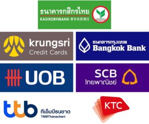 จ่ายผ่านบัตรเครดิตได้ทุกธนาคาร