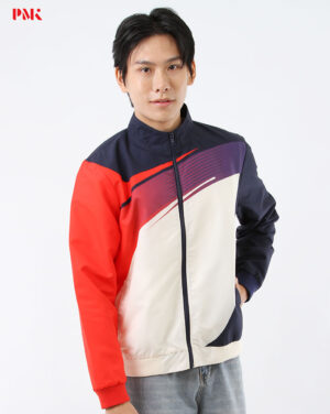 แจ็คเก็ตพิมพ์ลาย Aeronic